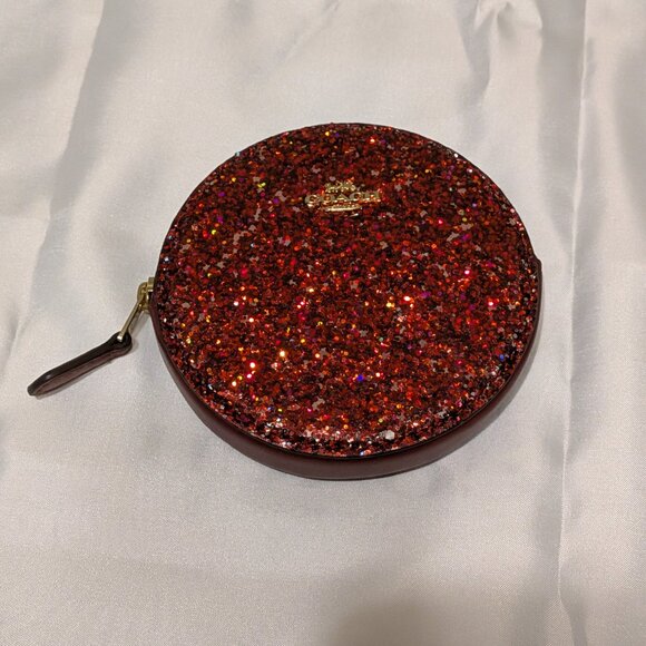 Coach Wizard of Oz Red glitter coin purse, never used - Picture 1 of 7